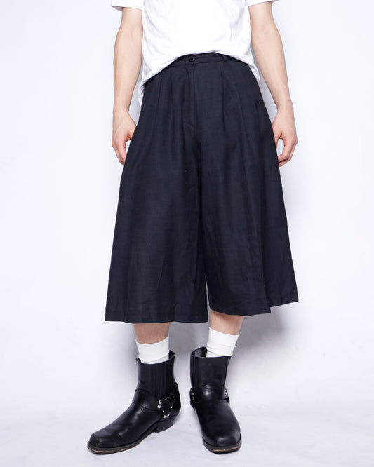 vintage tucked bermuda slacks shorts