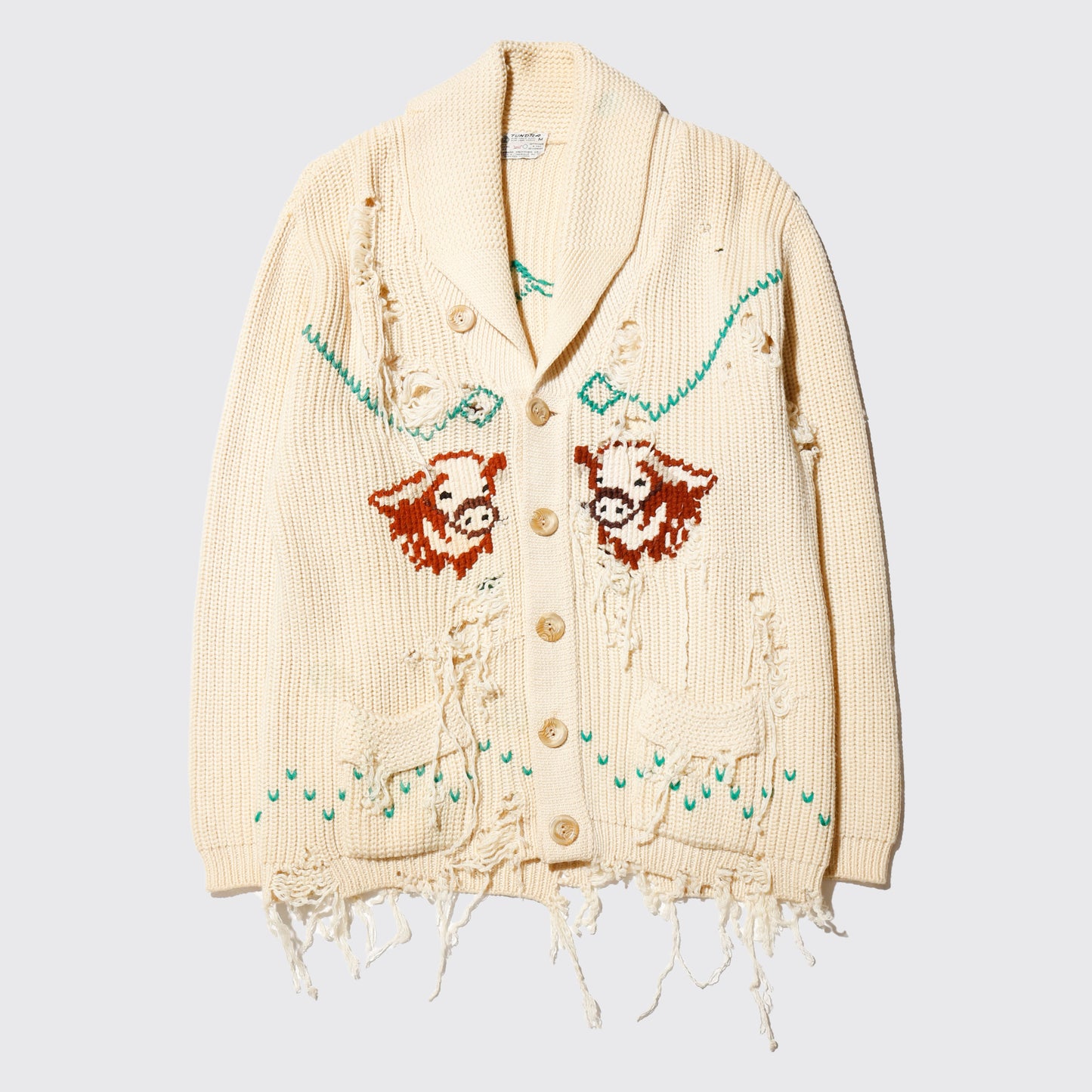 *one-off broken cowichan sweater