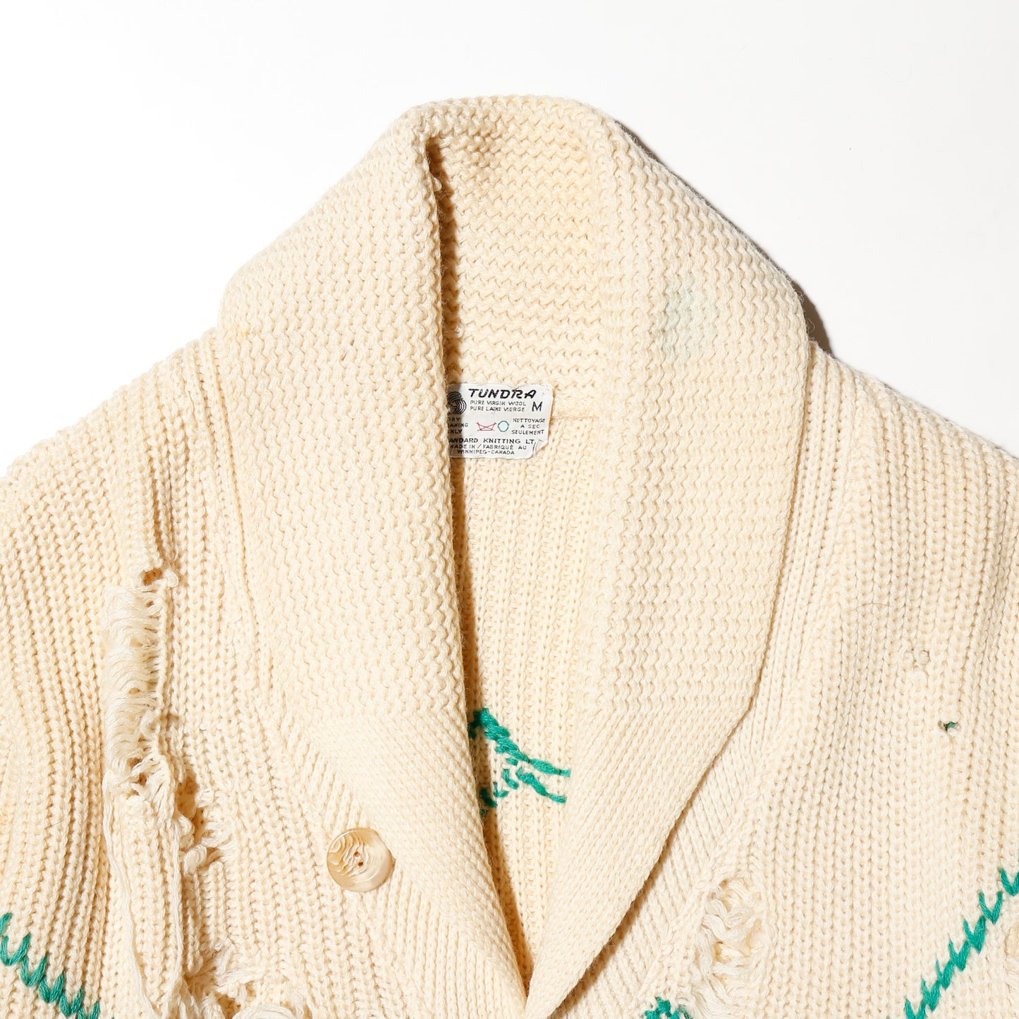 *one-off broken cowichan sweater