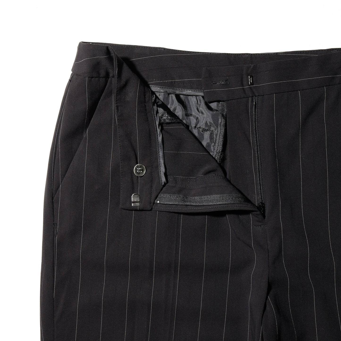 vintage stripe wide slacks