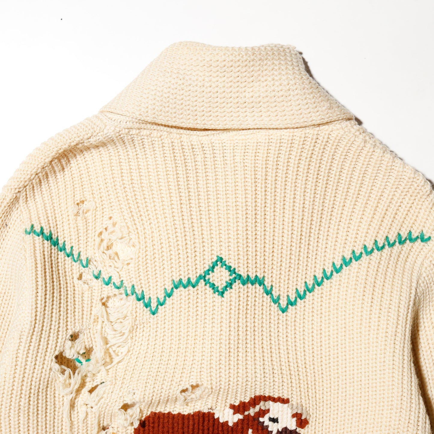 *one-off broken cowichan sweater