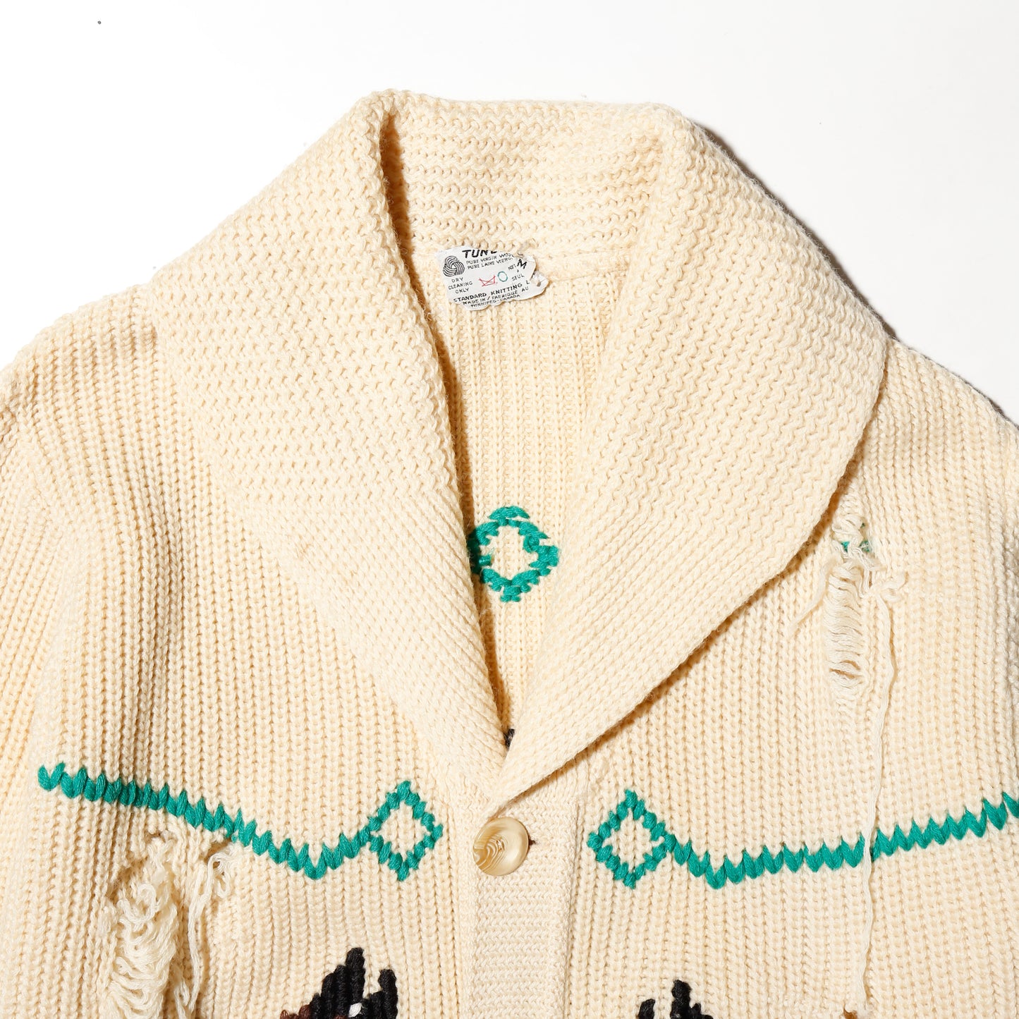 *one-off broken cowichan sweater