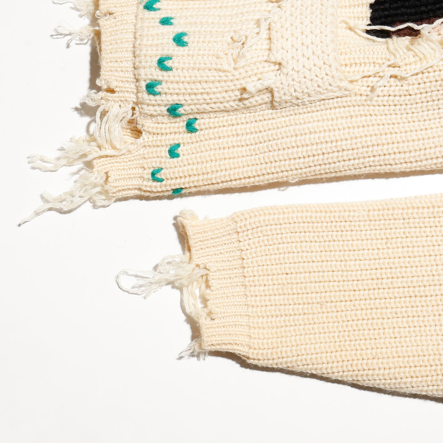 *one-off broken cowichan sweater