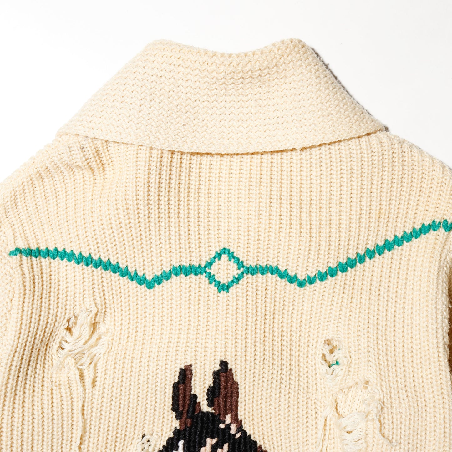 *one-off broken cowichan sweater