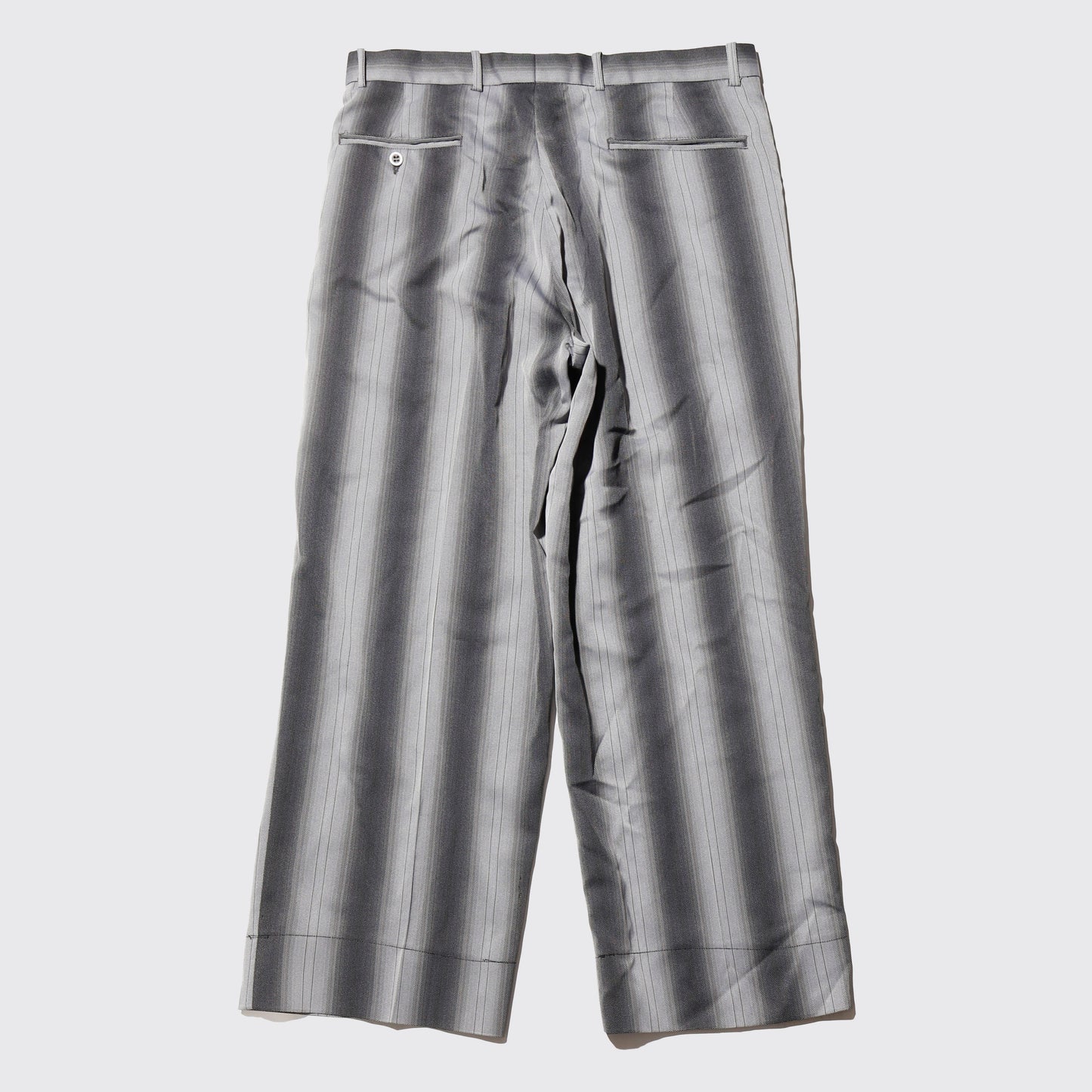 vintage shadow stripe wide slacks