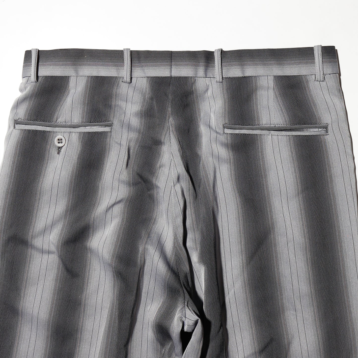 vintage shadow stripe wide slacks