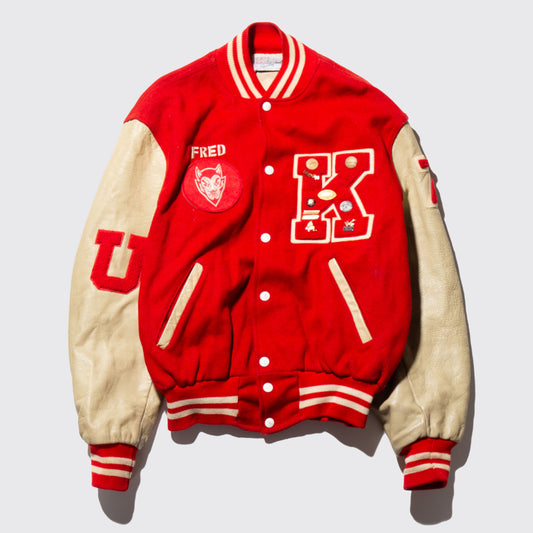 vintage custom varsity jacket