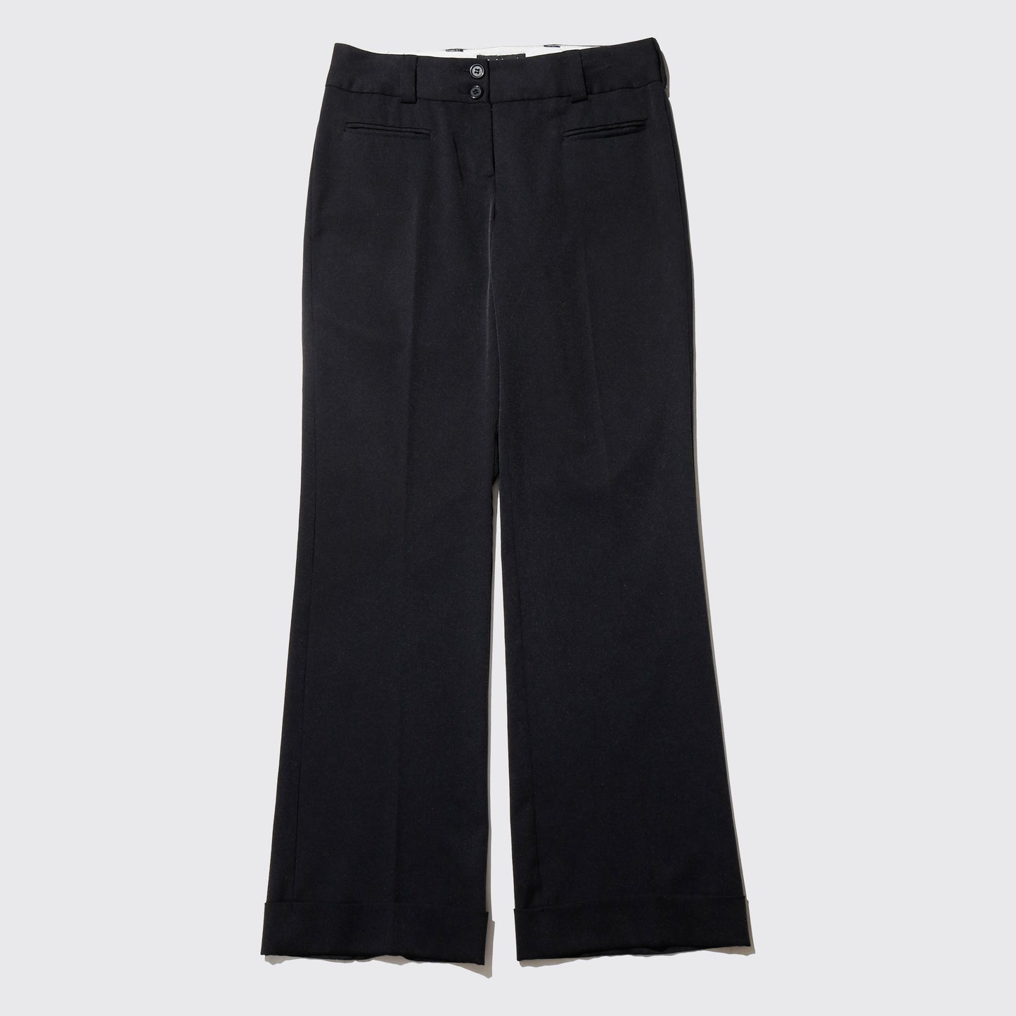 vintage low rise flare slacks