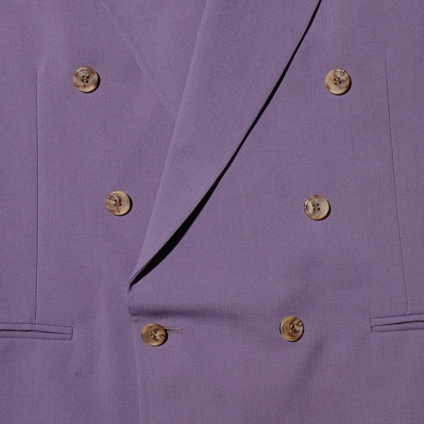 vintage lavender double breasted tailored jacket