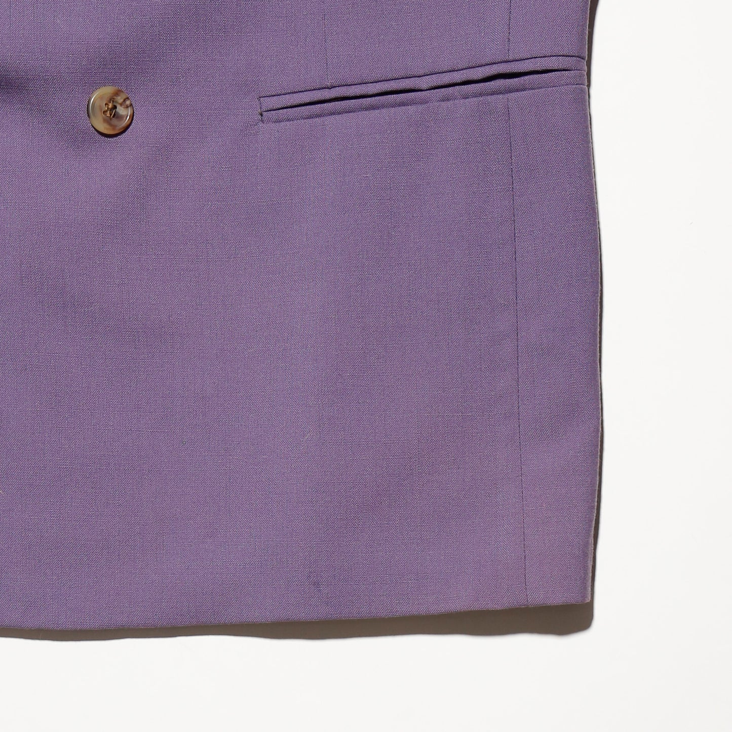 vintage lavender double breasted tailored jacket