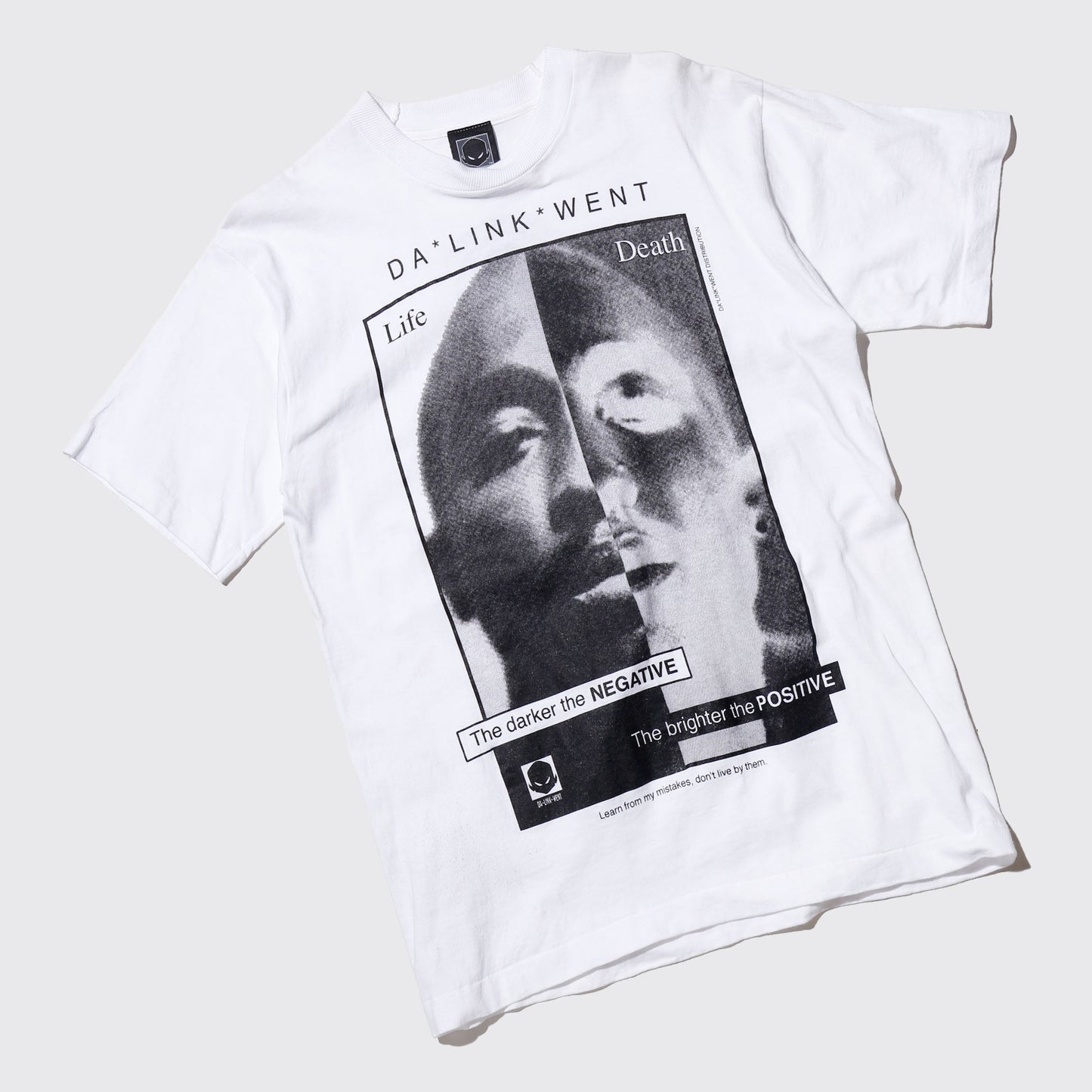 vintage 90's da link went "2PAC" t-shirt