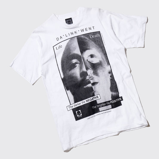 vintage 90's da link went "2PAC" t-shirt