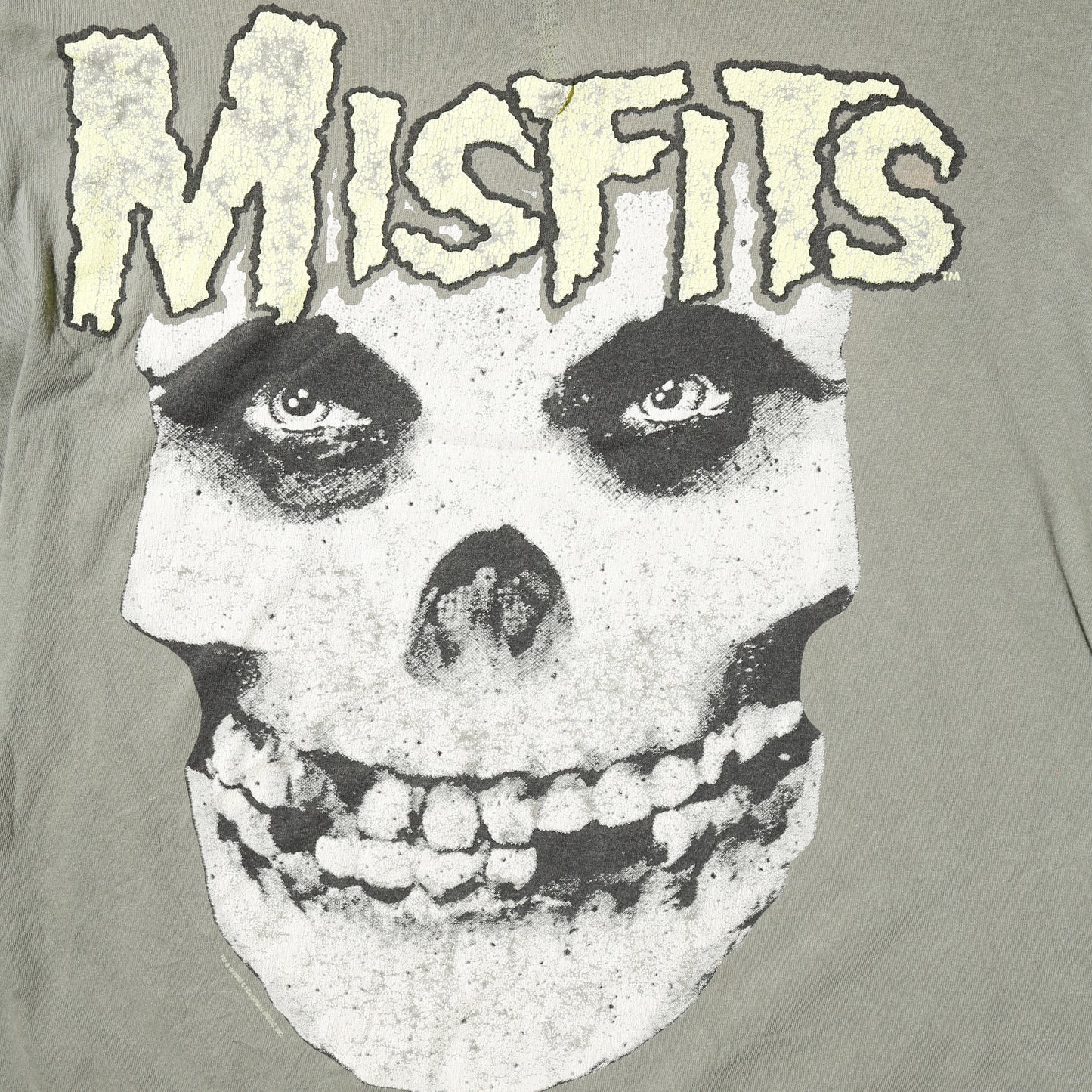 vintage 90's misfits glow in the dark t-shirt