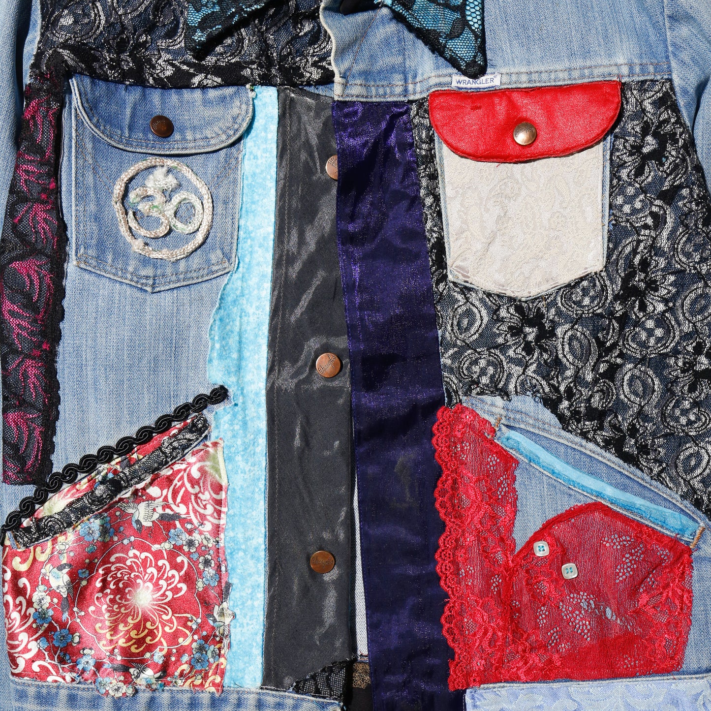 vintage 70's craft trucker jacket