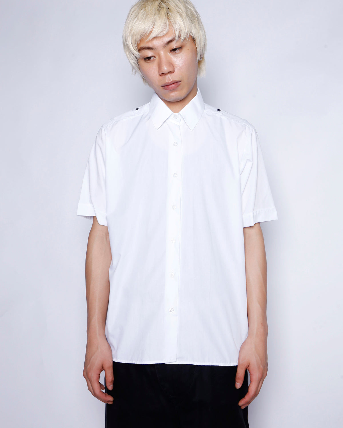 vintage 80's Reliant epaulet h/s shirt