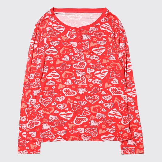 vintage love henry neck cut sew