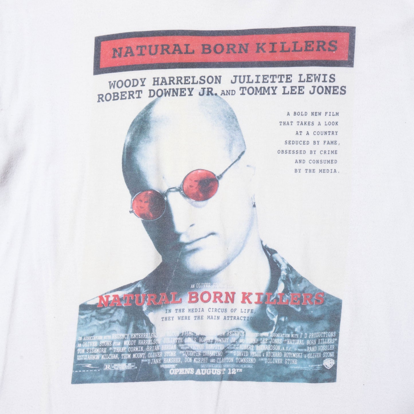vintage 90's Euro Natural Born Killers t-shirt
