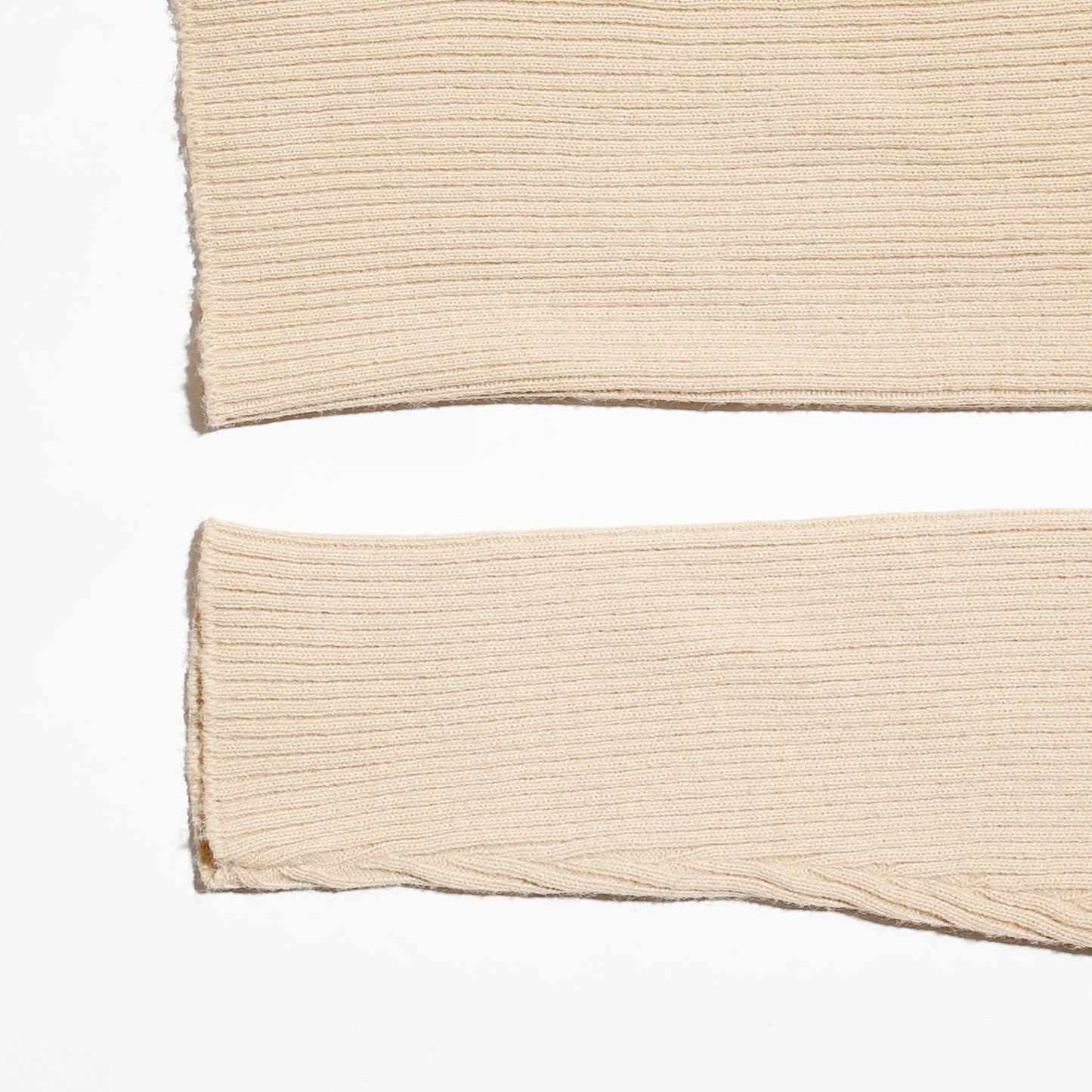 vintage 70's half zip leather combi sweater