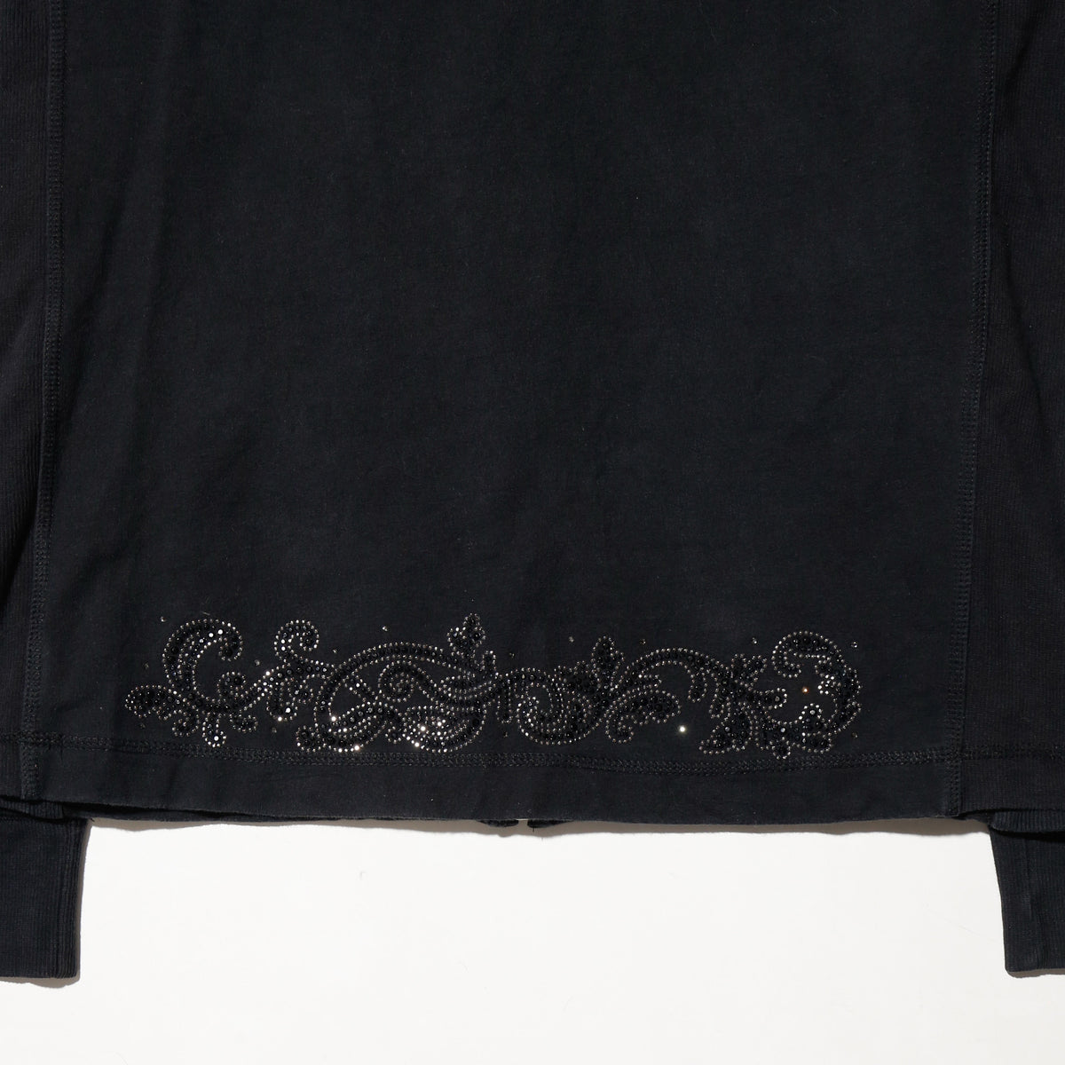 vintage bijou floral hoodie