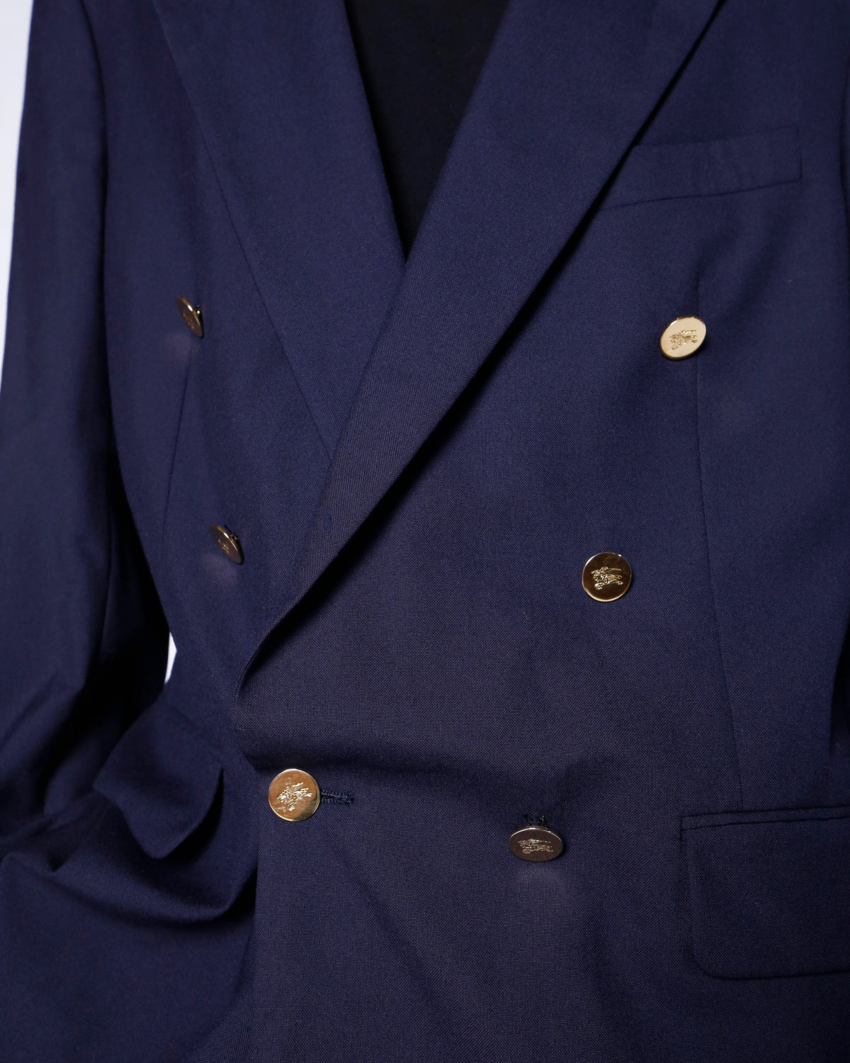 vintage 80's Burberry's double breasted blazer