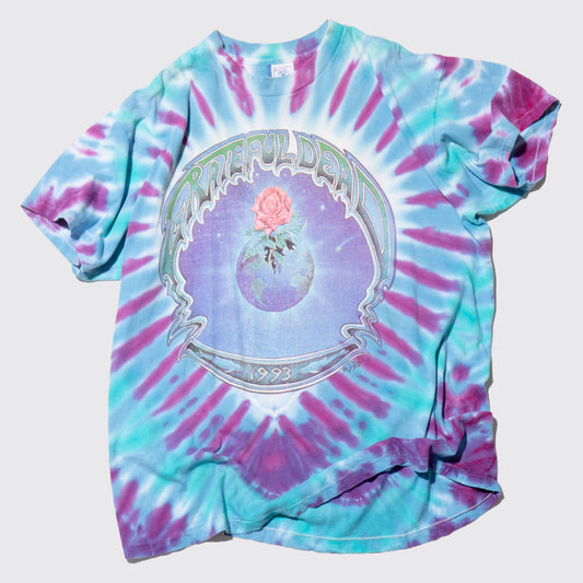 vintage 1993's Grateful dead mike dubois tie dye summer tour t-shirt