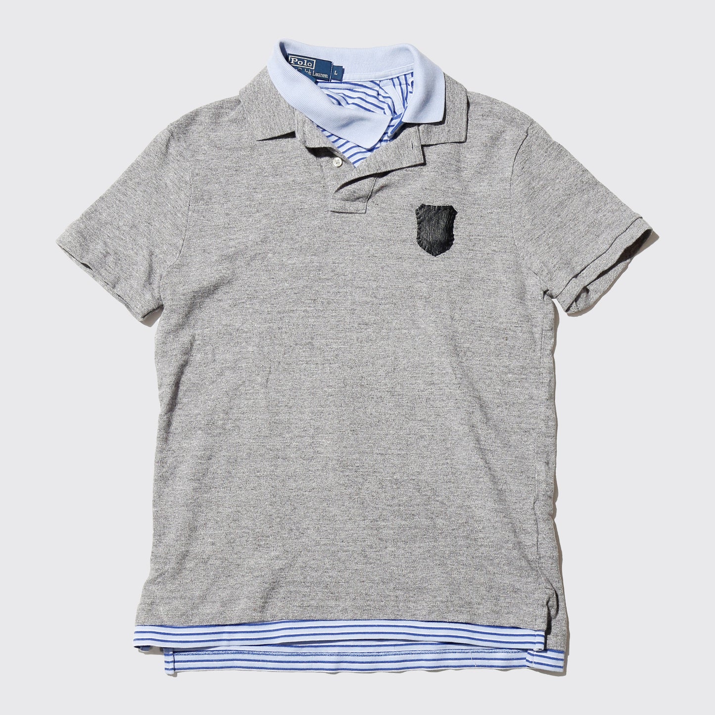 *one-off layered polo h/s