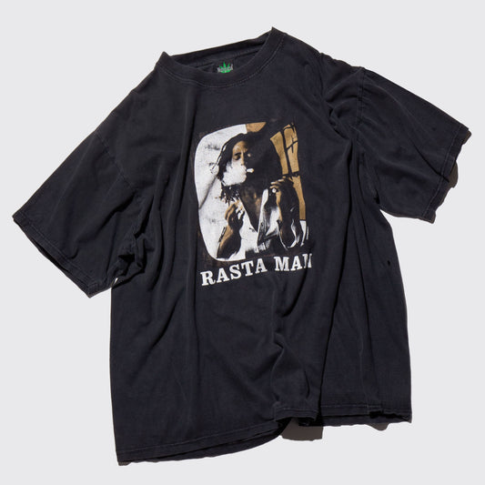 vintage 00's Bob Marley rasta man t-shirt