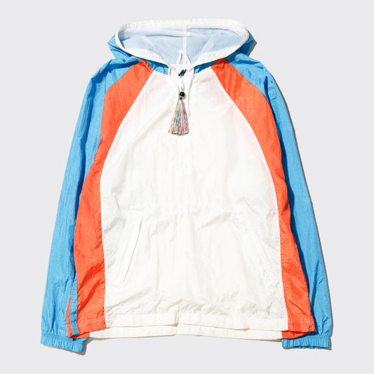 vintage 80's tassel charm nylon pullover