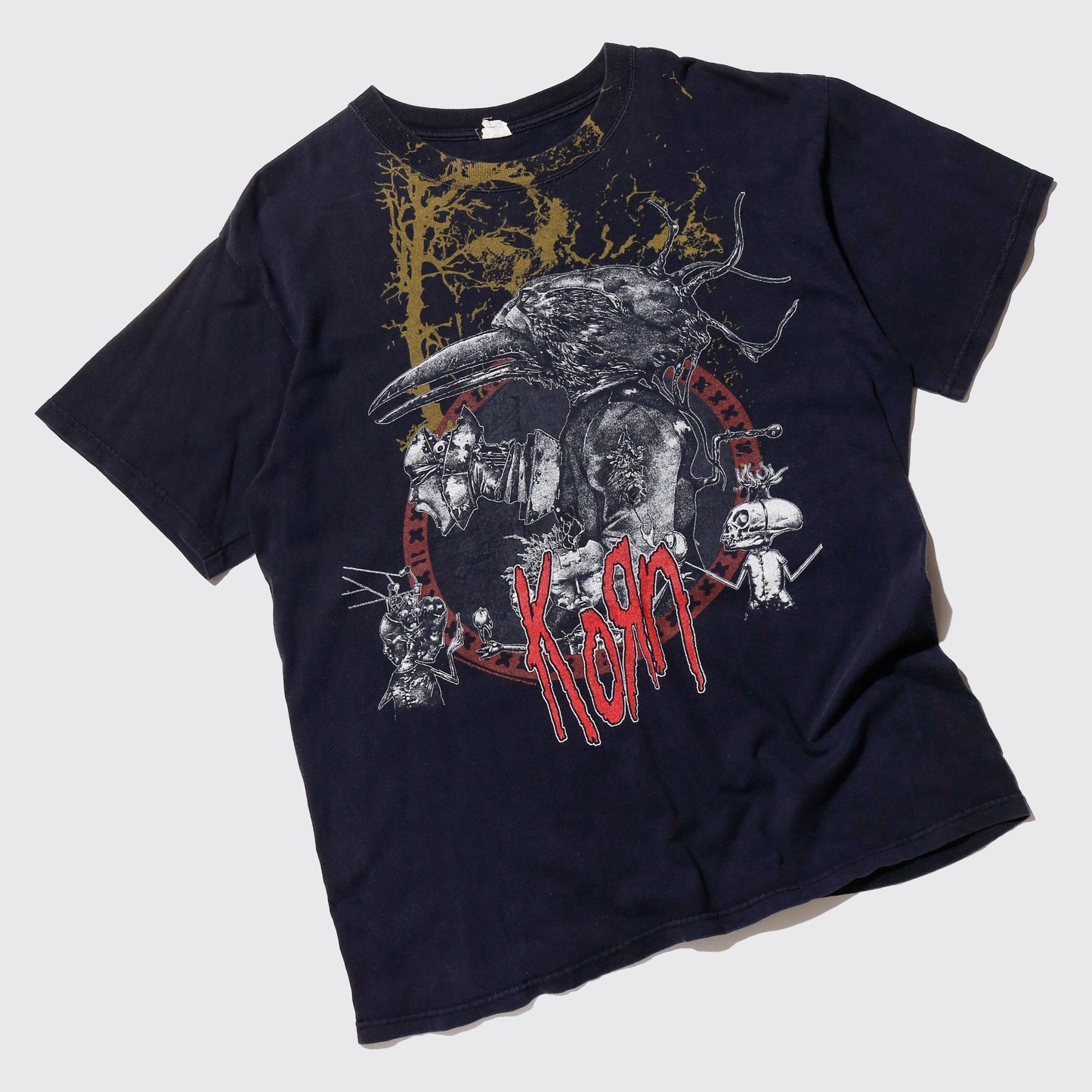 vintage 2007's korn untitled tour t-shirt