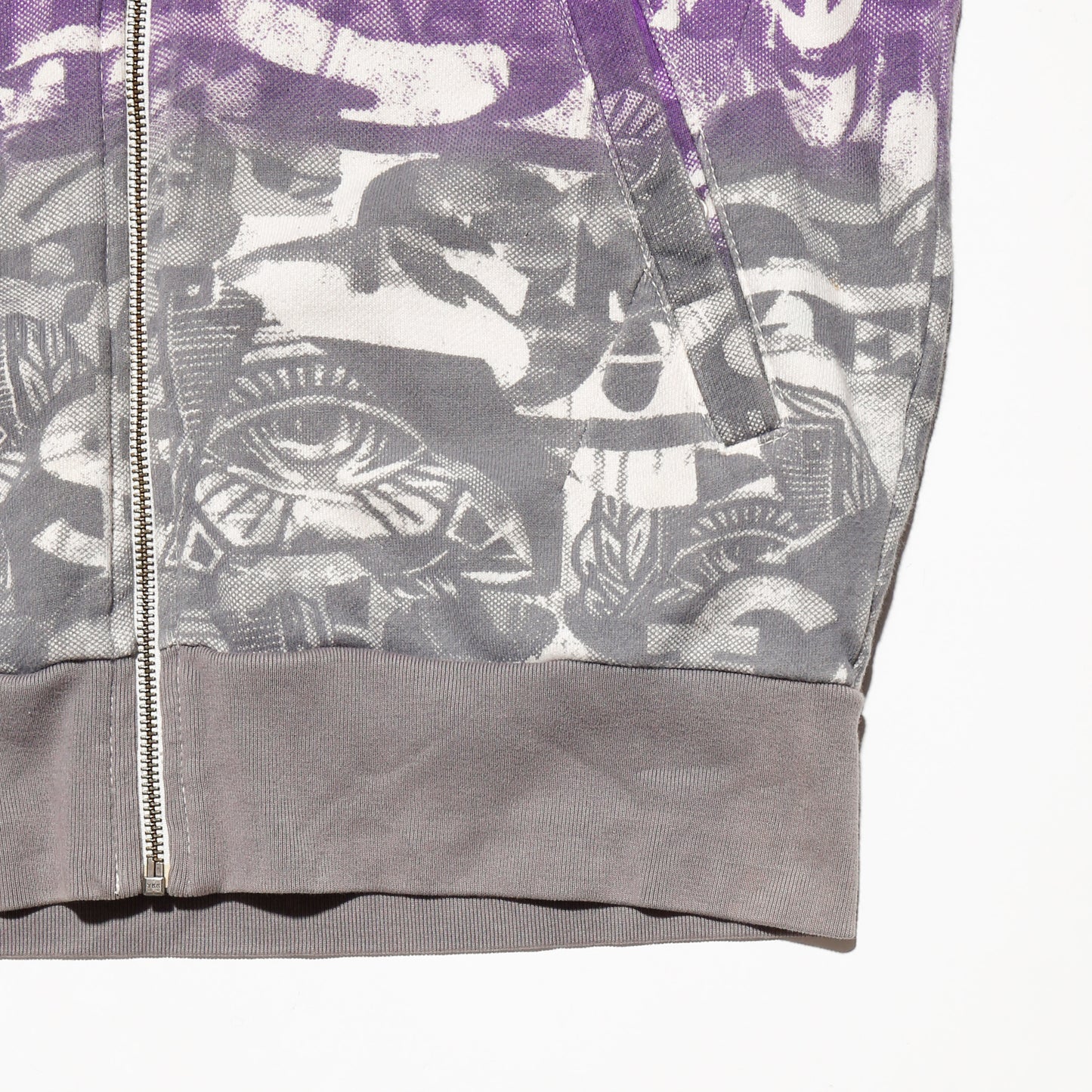 vintage 00's levi's engineered jeans psychedelic graphic hoodie