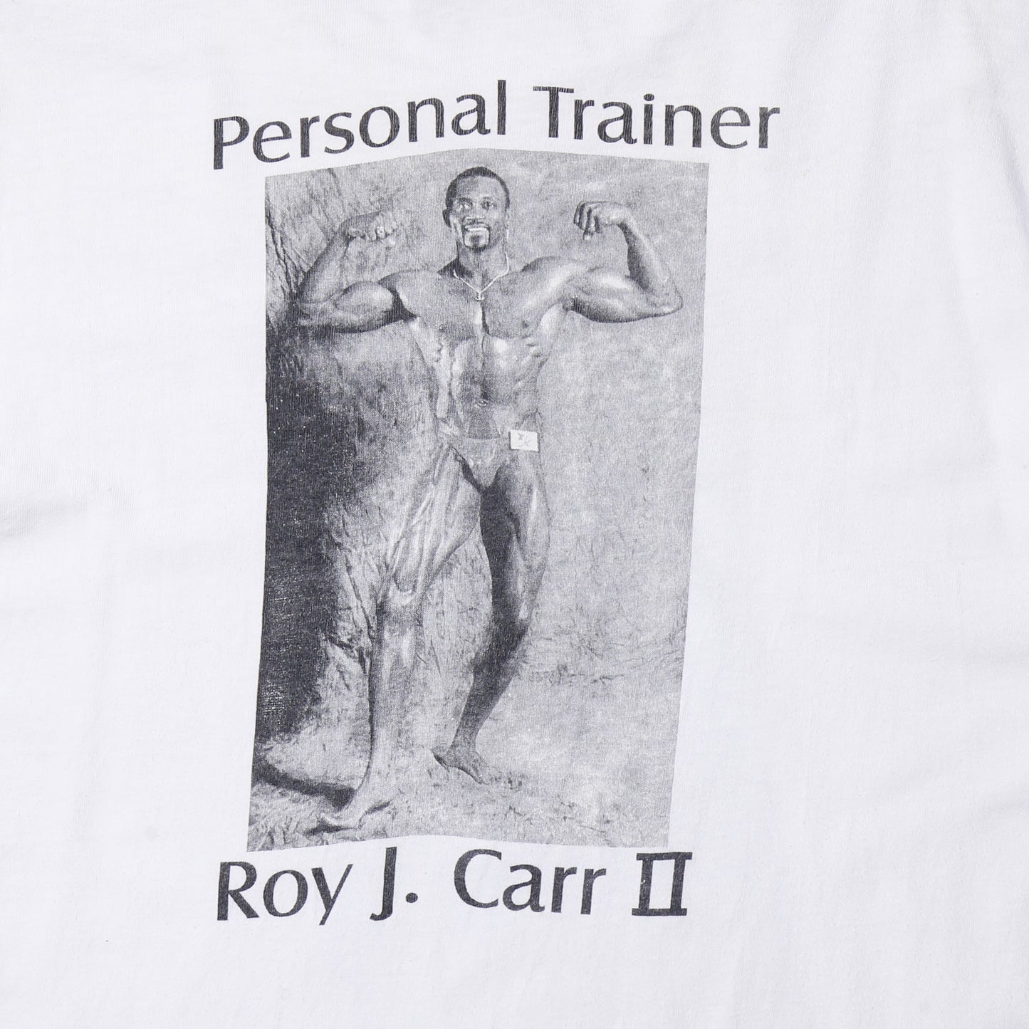 vintage 00's personal trainer t-shirt