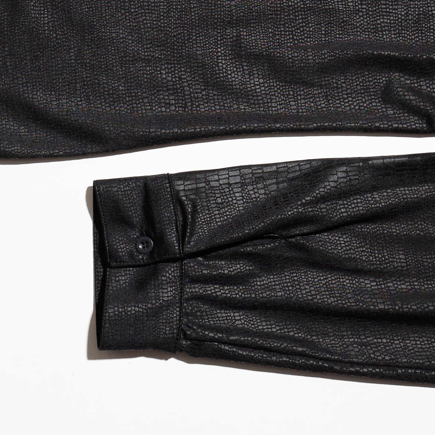 vintage python epaulet shirt