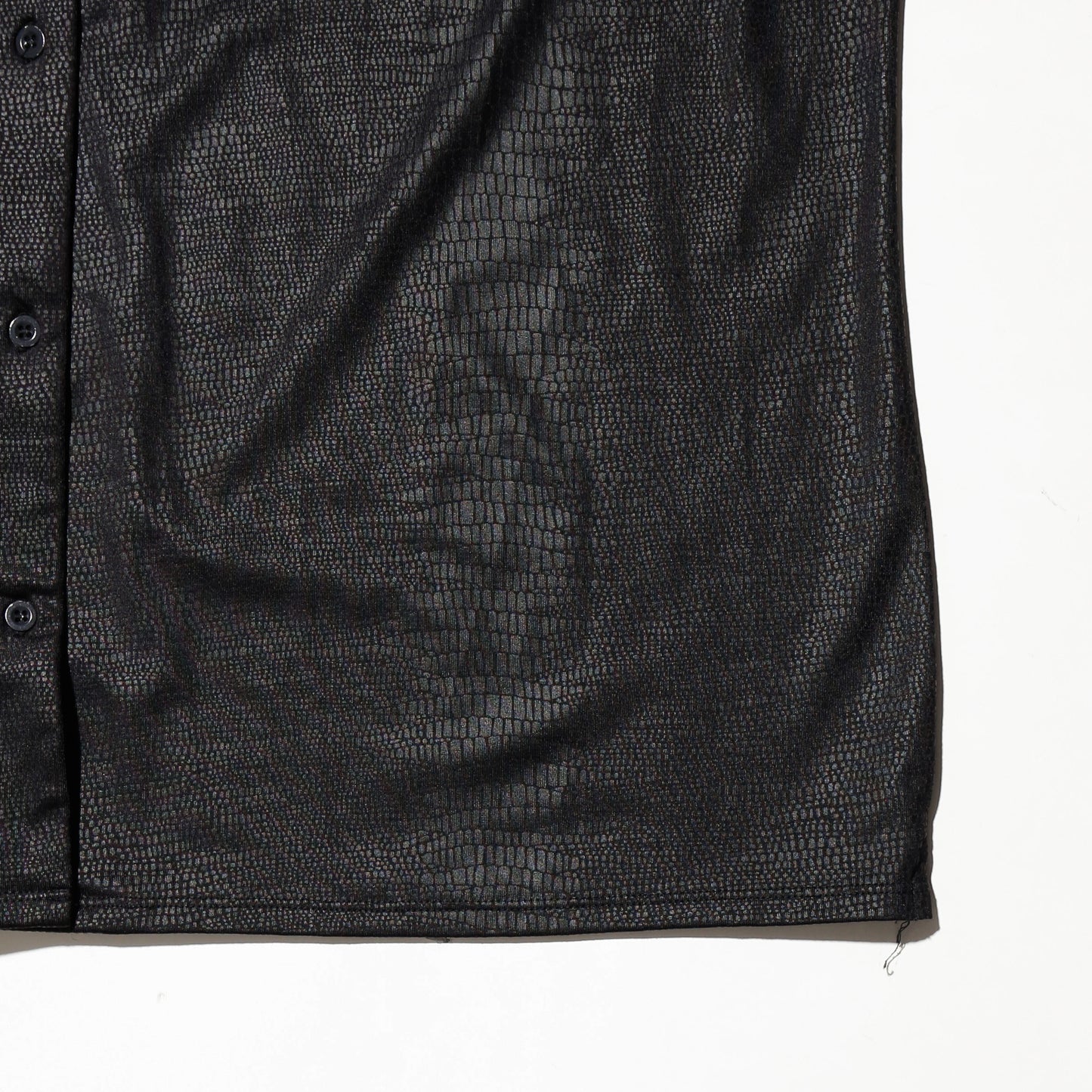 vintage python epaulet shirt