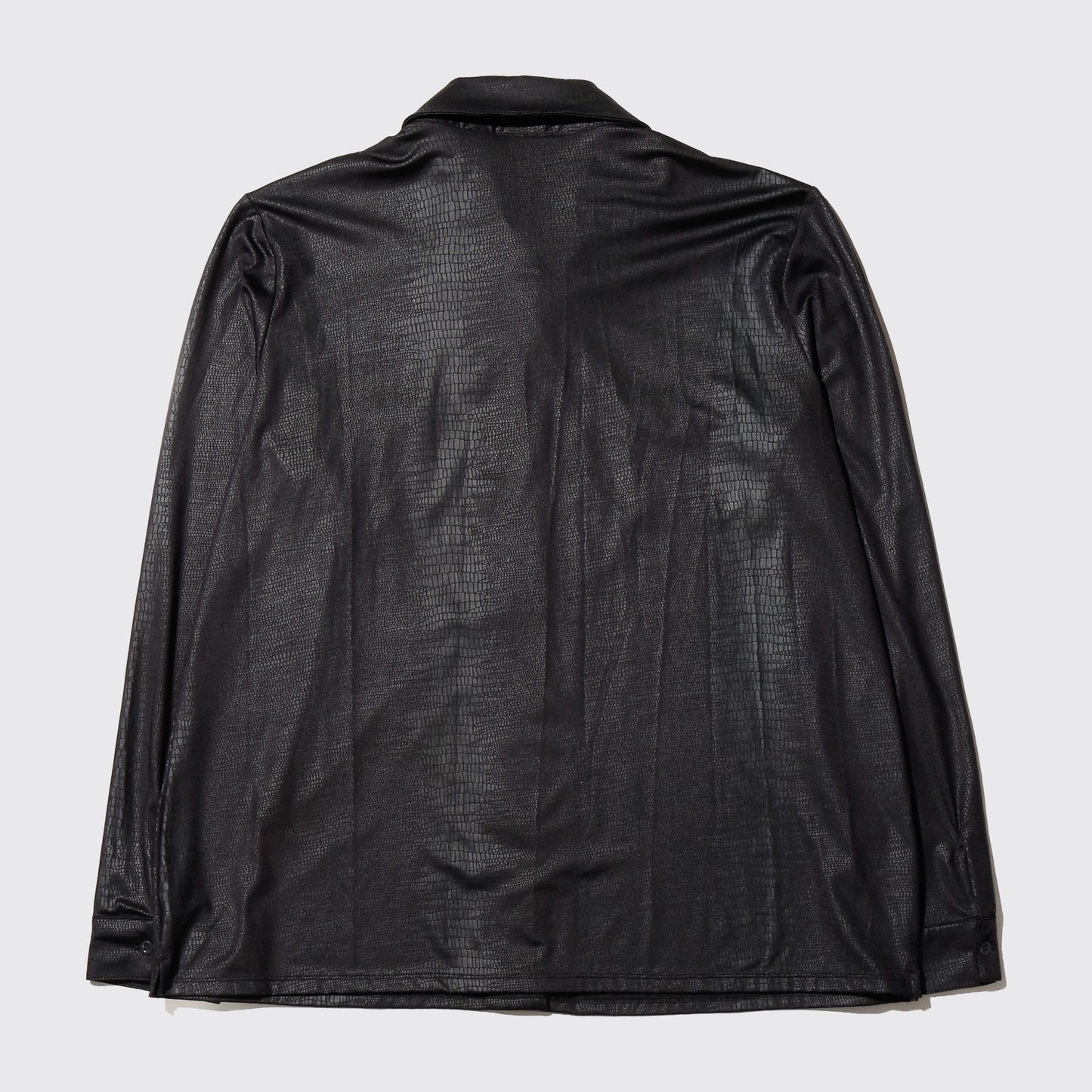 vintage python epaulet shirt