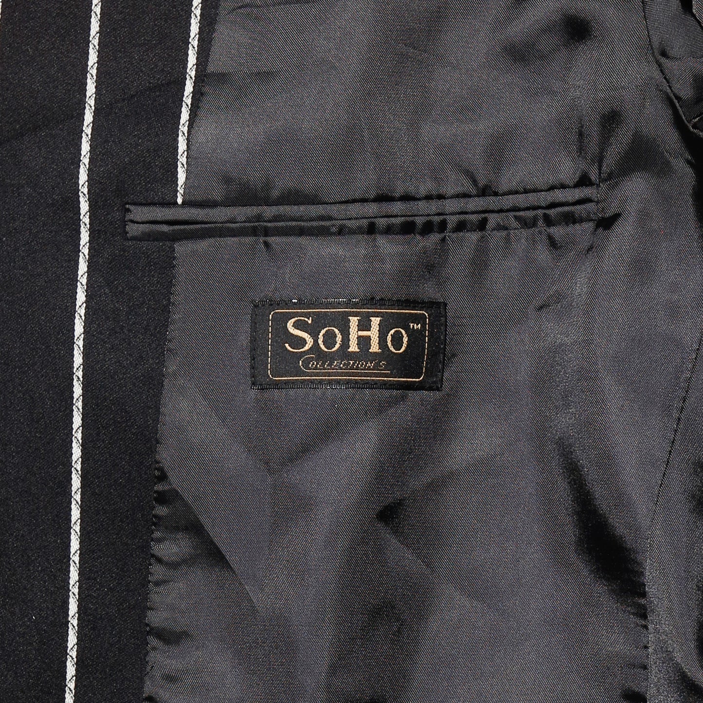 vintage stripe zoot tailored jacket