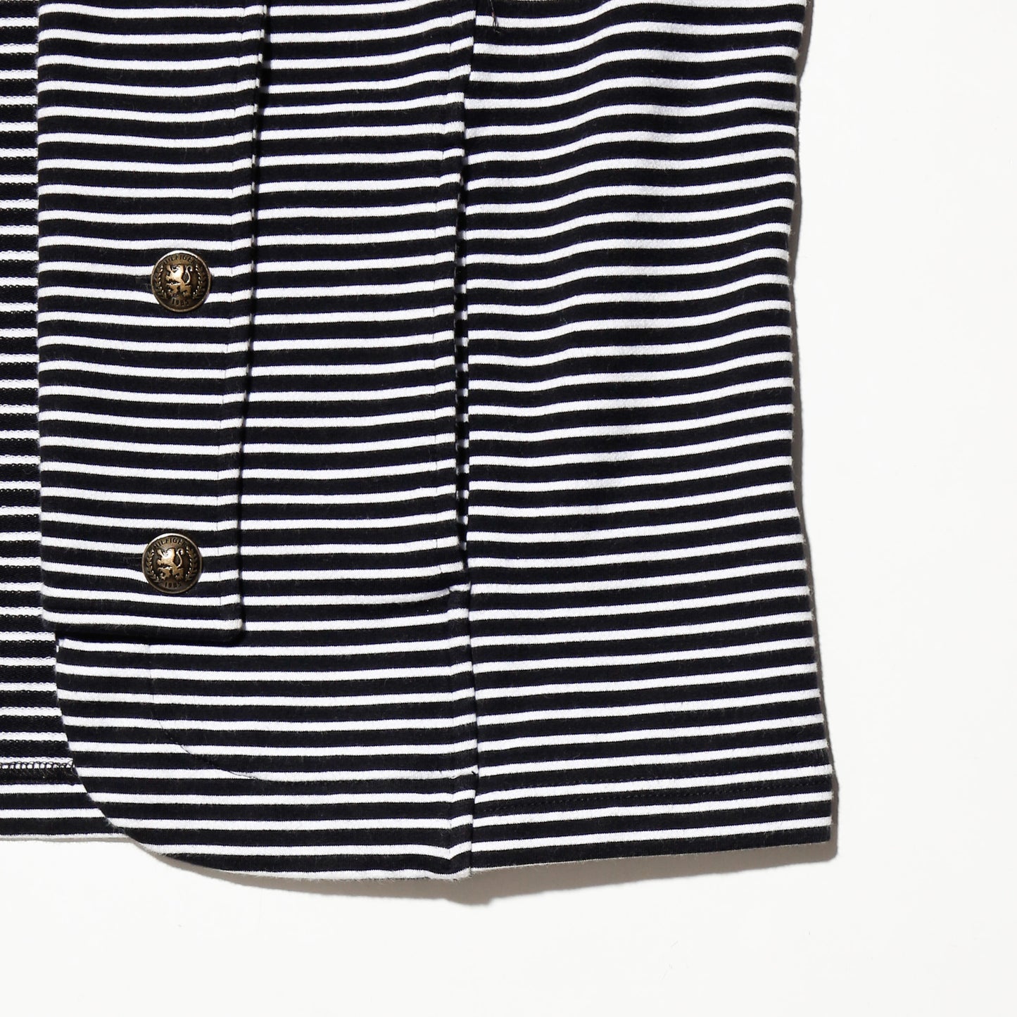 vintage border cotton napoleon jacket