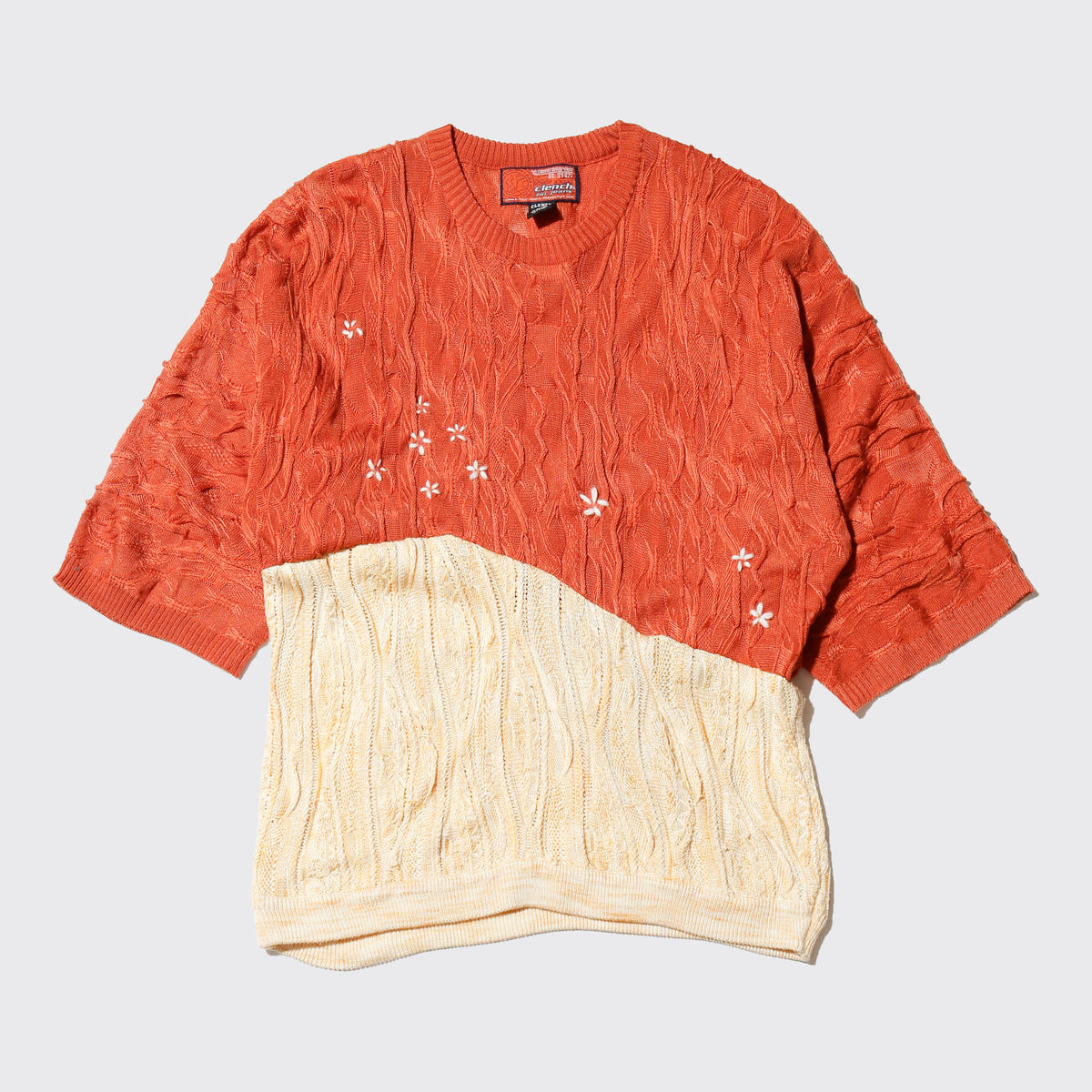 *one-off switched 3d knit h/s