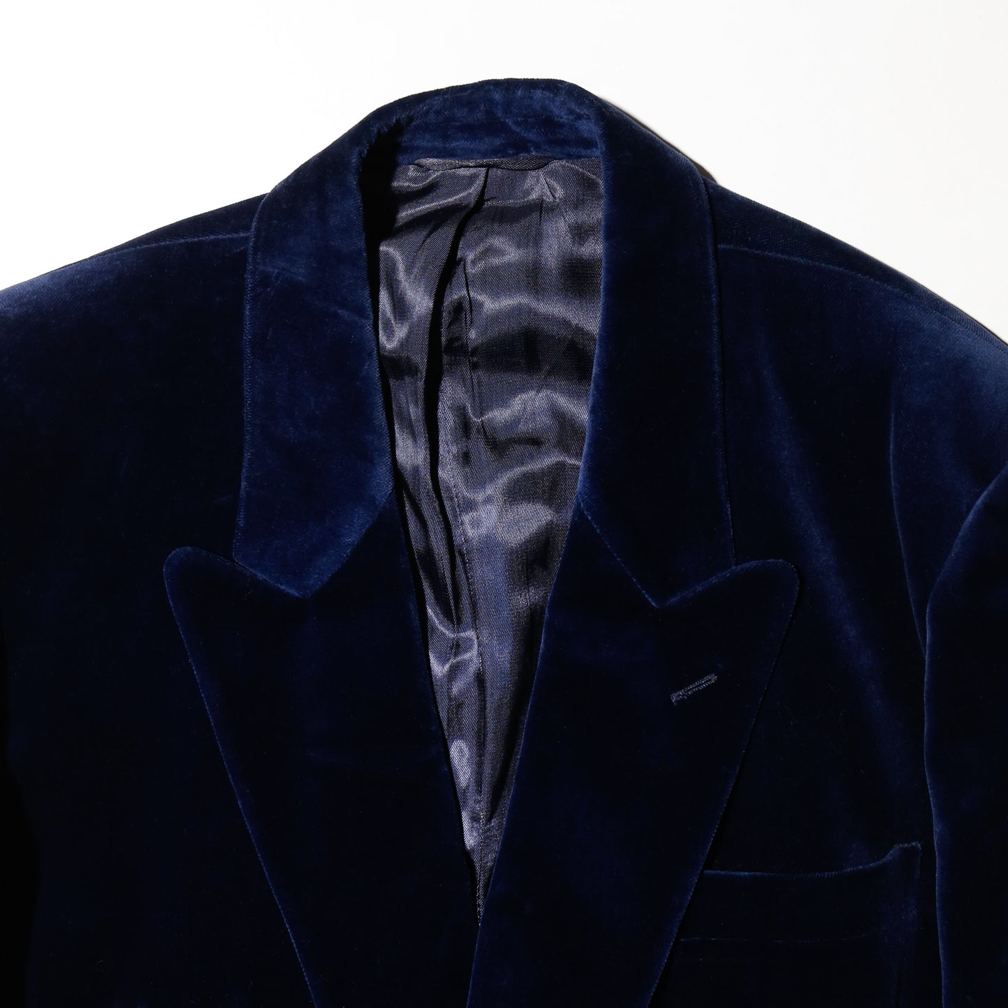 vintage euro double breasted velvet tailored jacket