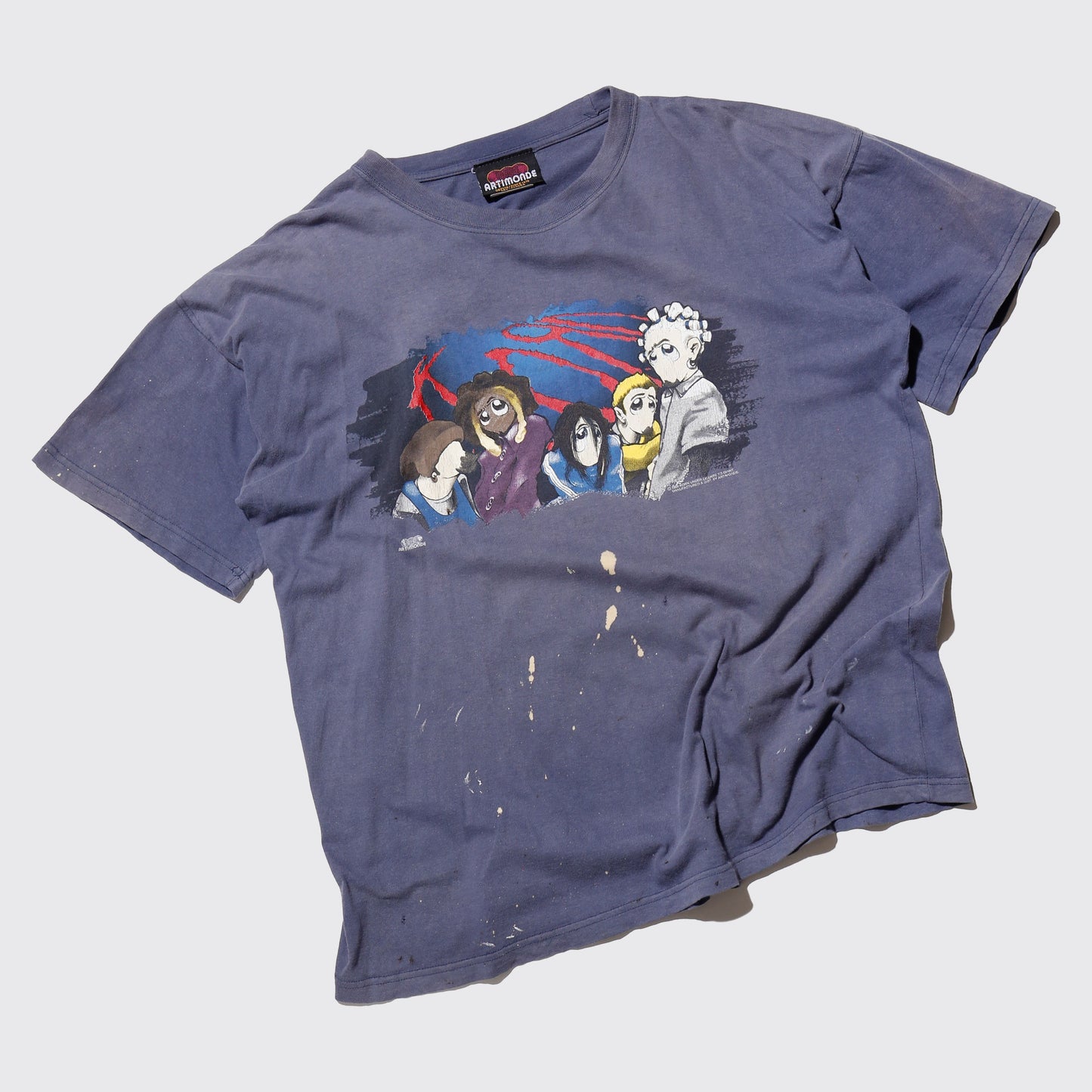 vintage 1998's korn anime t-shirt