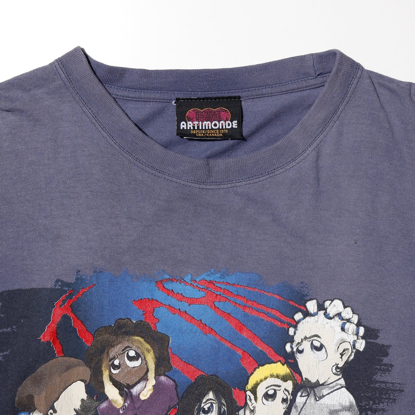 vintage 1998's korn anime t-shirt