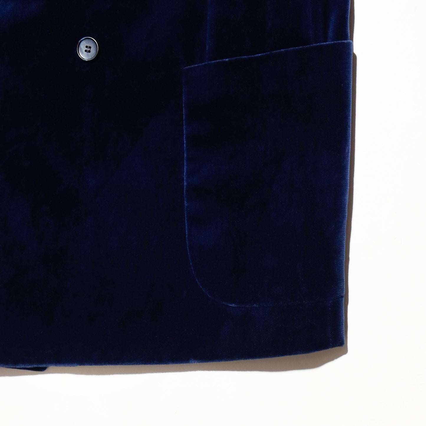vintage euro double breasted velvet tailored jacket