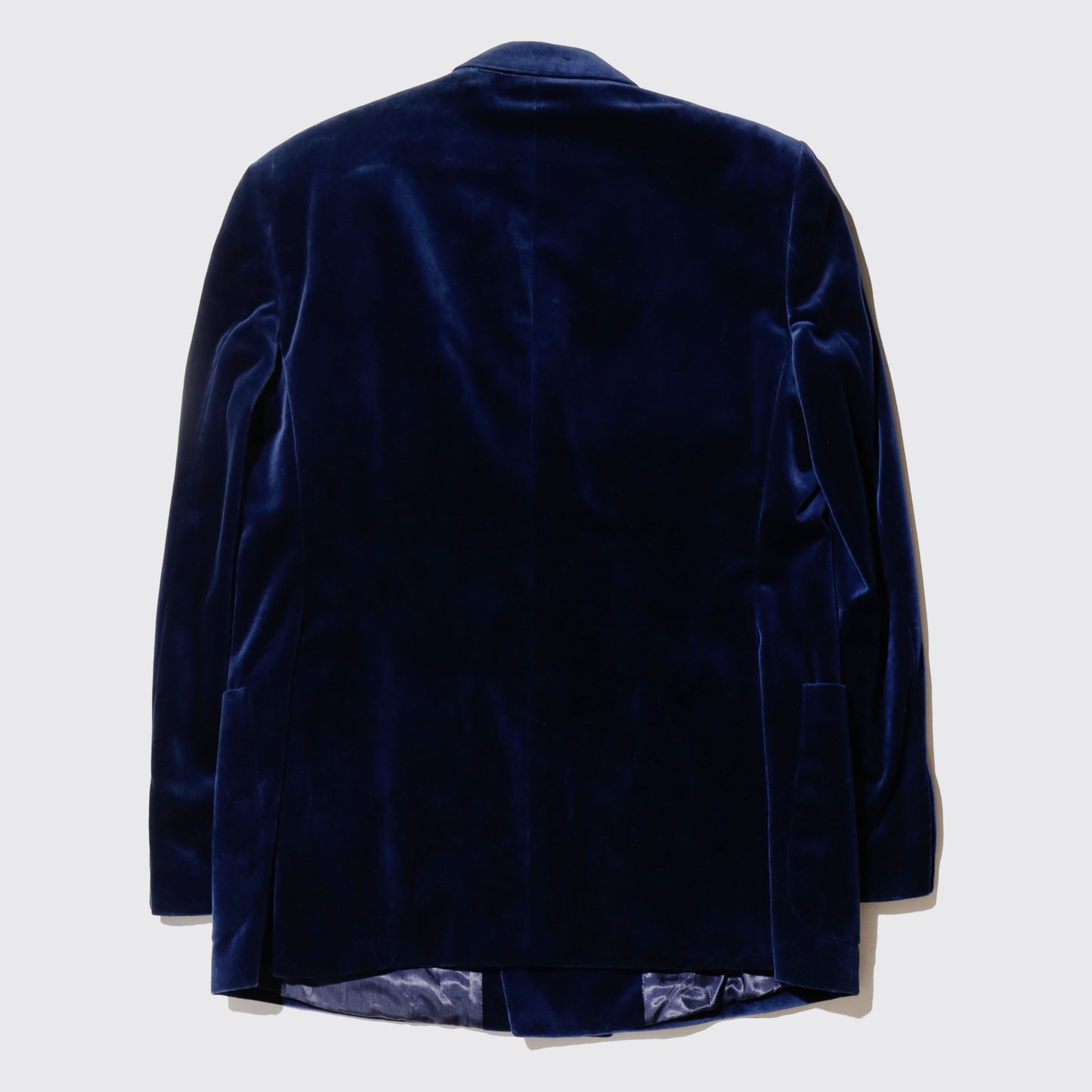 vintage euro double breasted velvet tailored jacket