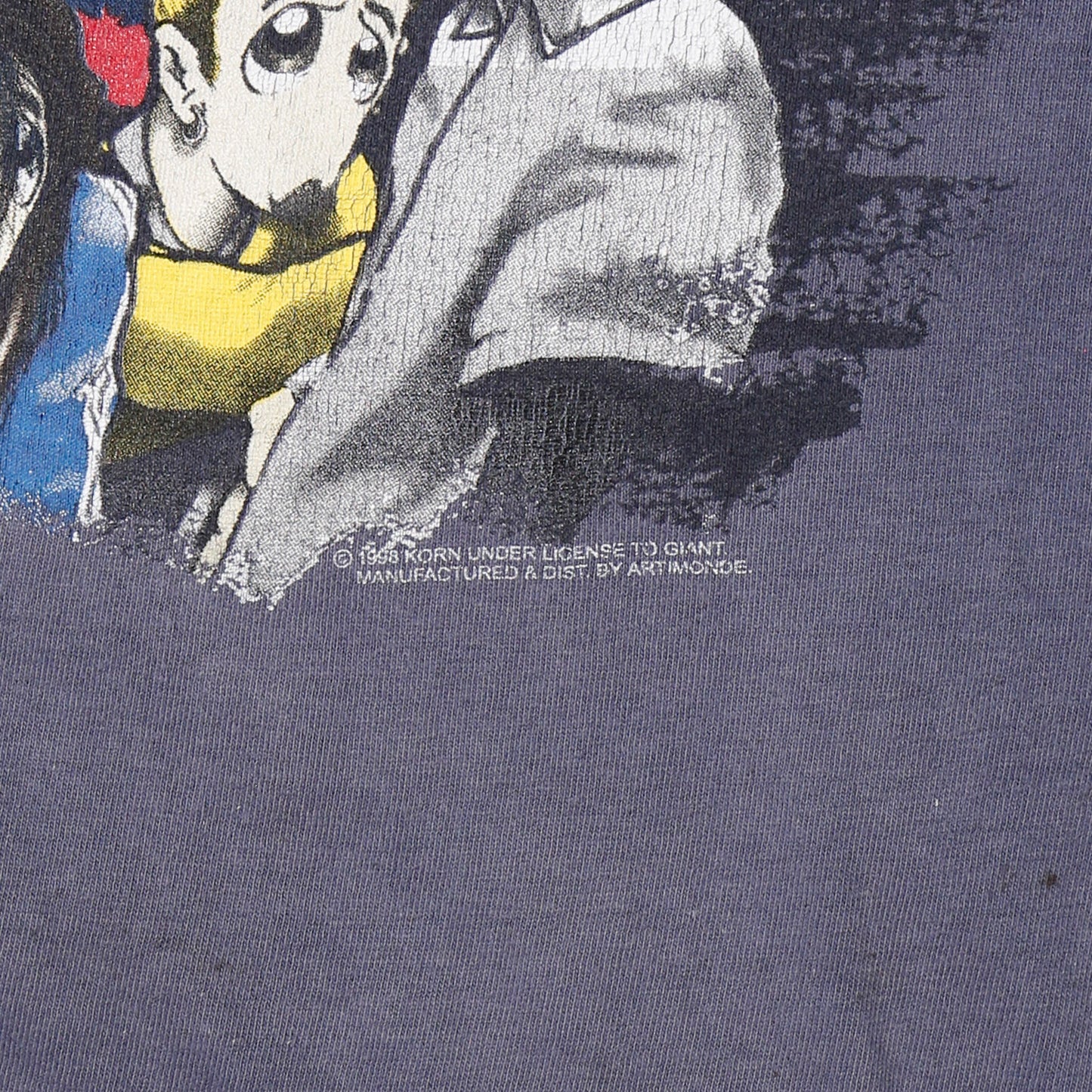 vintage 1998's korn anime t-shirt