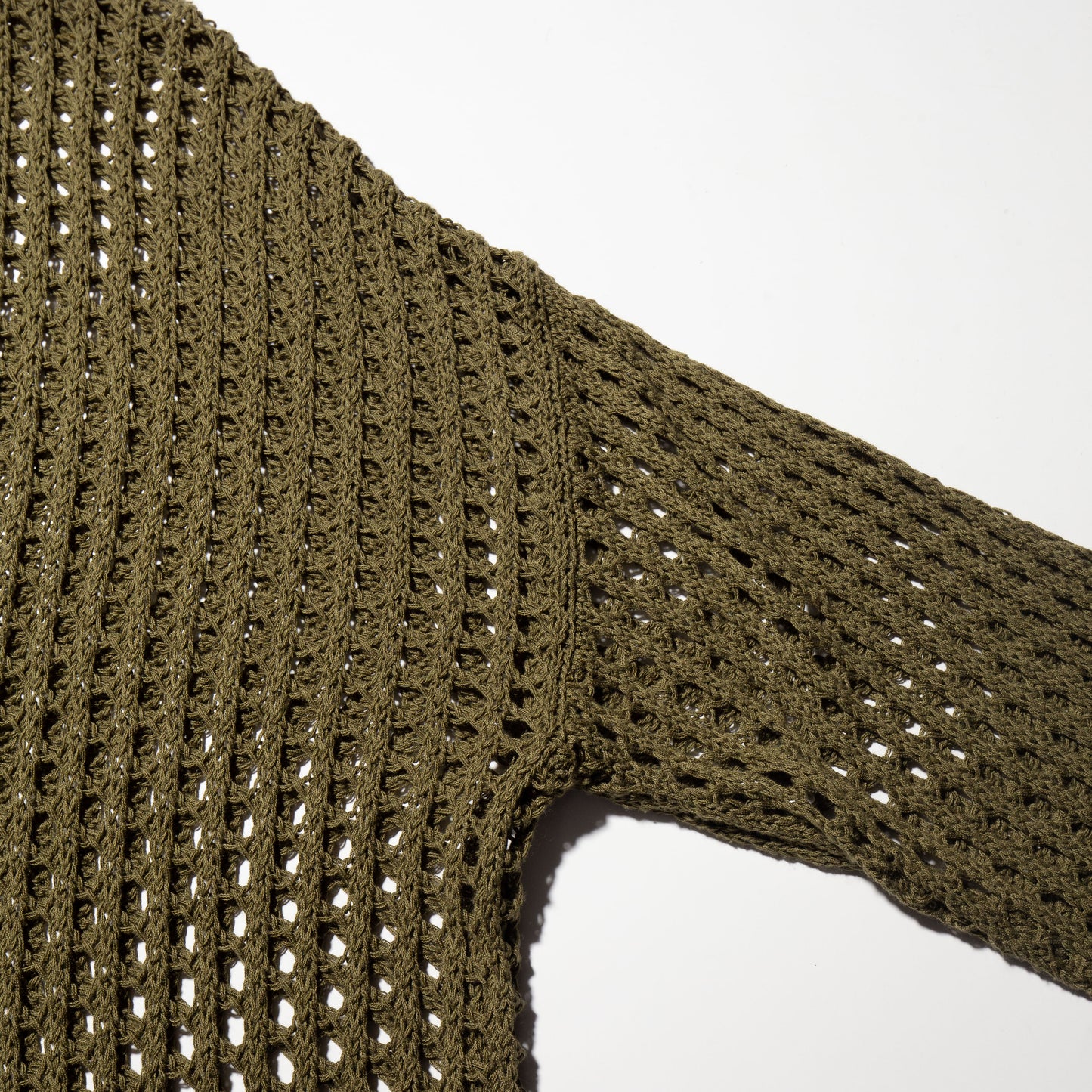 vintage loose mesh knit sweater