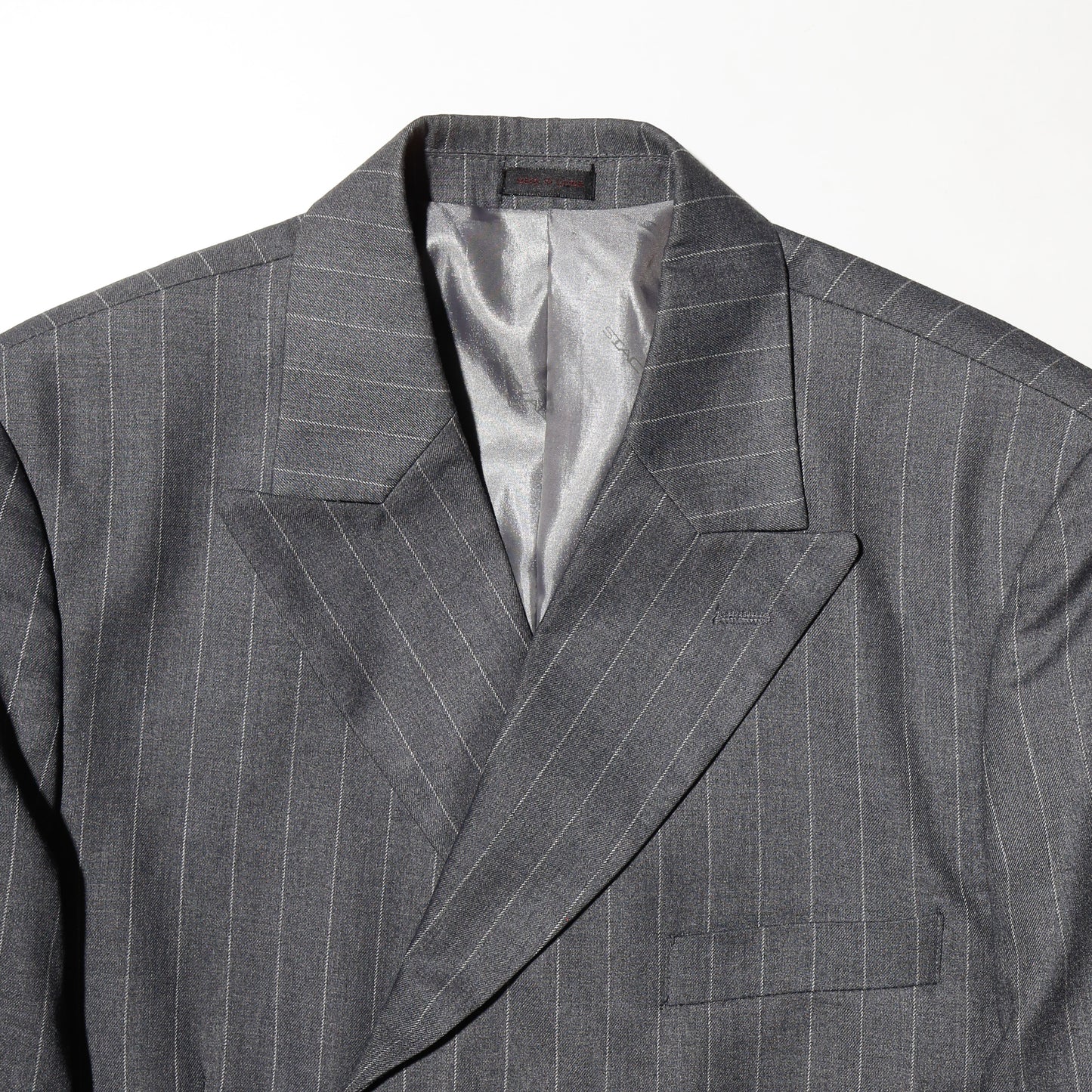 vintage  stripe double breasted set up