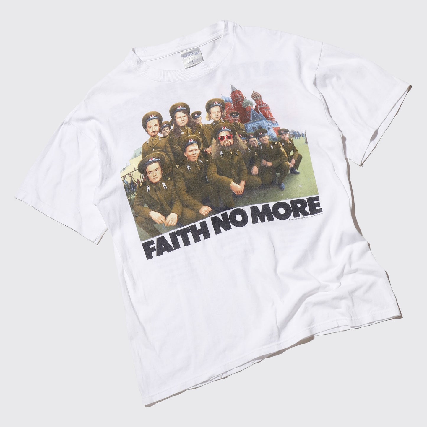 vintage 1992's Faith No More "midlife crisis" tour t-shirt