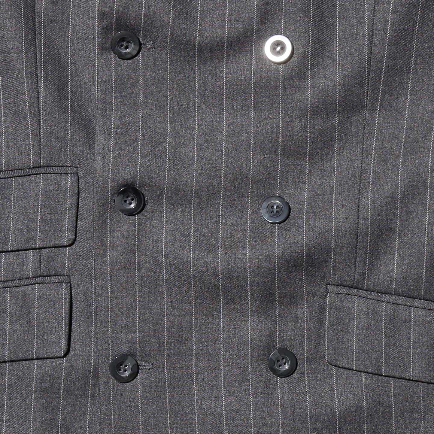 vintage  stripe double breasted set up
