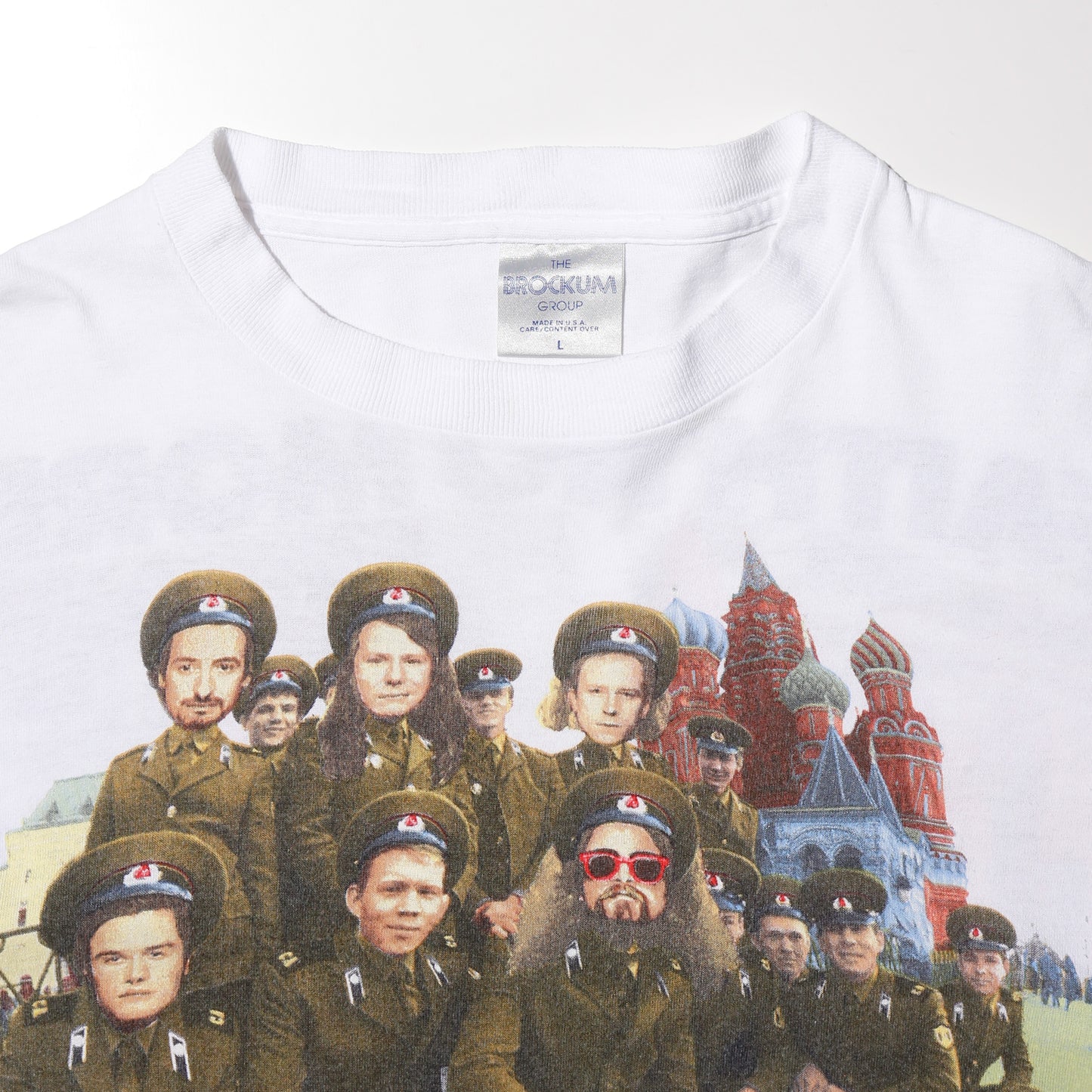 vintage 1992's Faith No More "midlife crisis" tour t-shirt