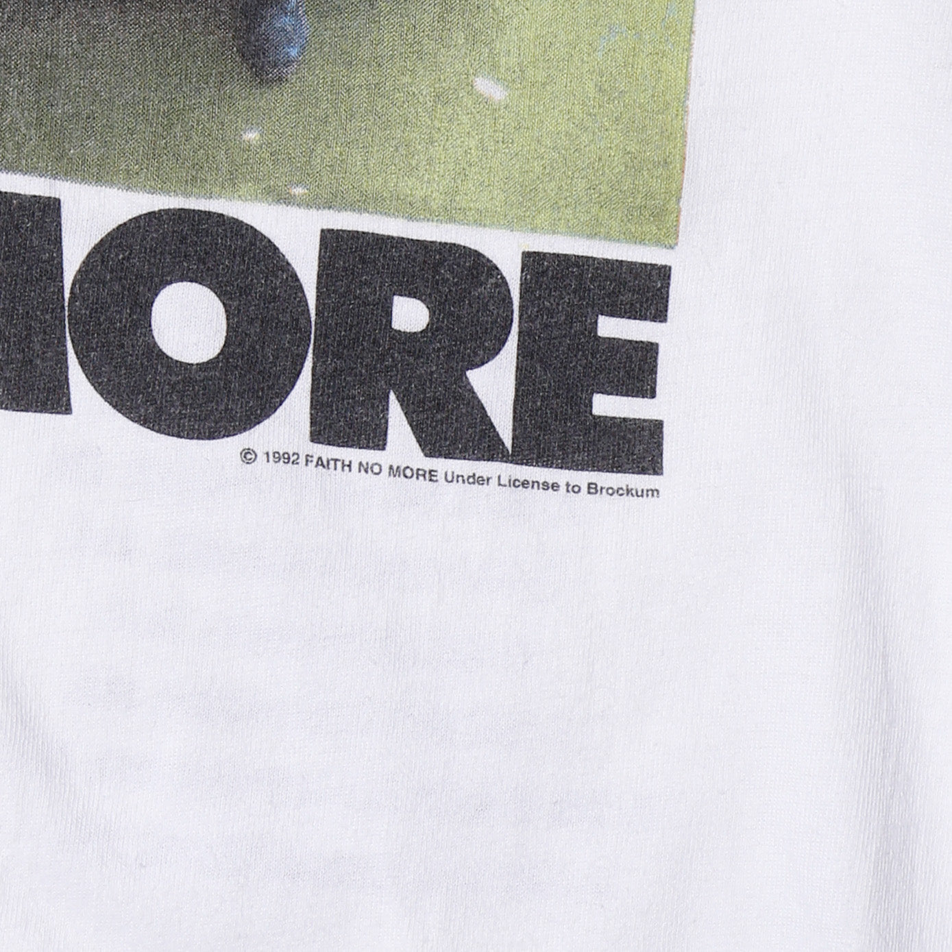 vintage 1992's Faith No More "midlife crisis" tour t-shirt