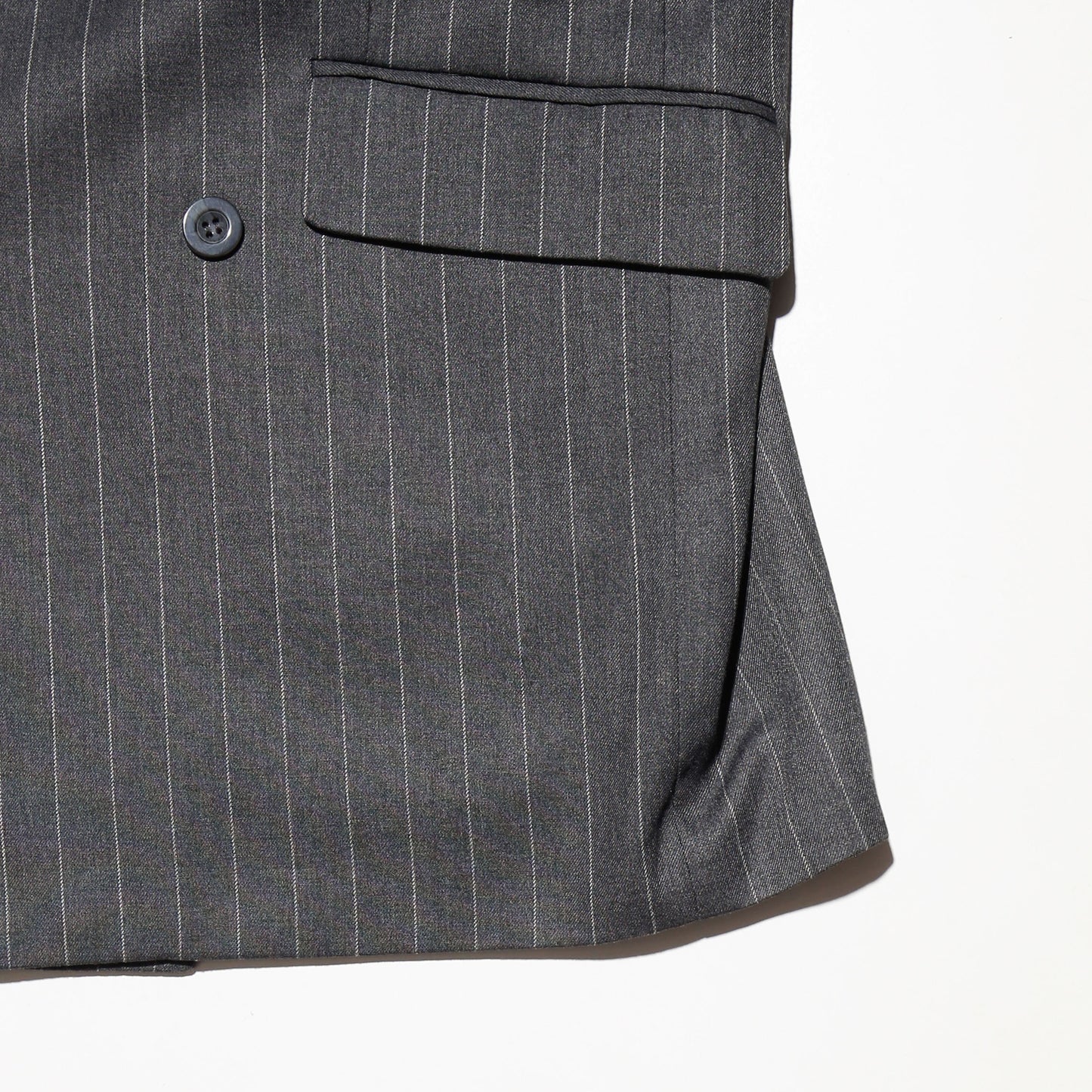 vintage  stripe double breasted set up